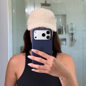 Hat Attack Cream Sherpa Baseball Cap
